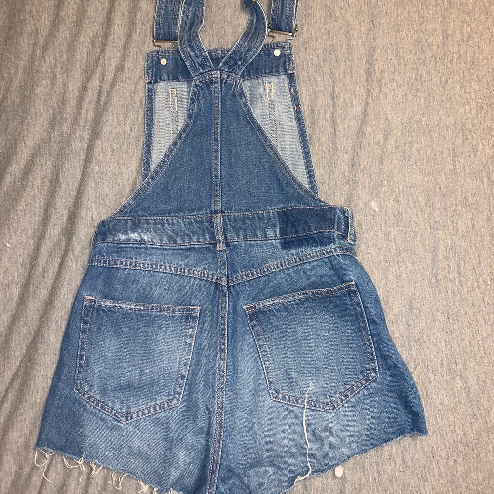 Denim overalls